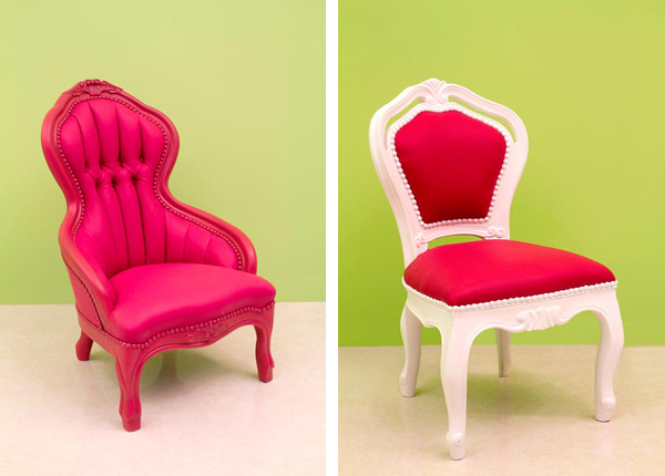 kids-chairs-pink-white-fancy-princess-bright