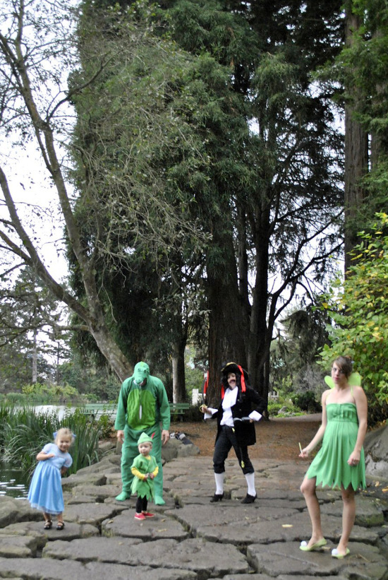 Peter Pan family Halloween costume
