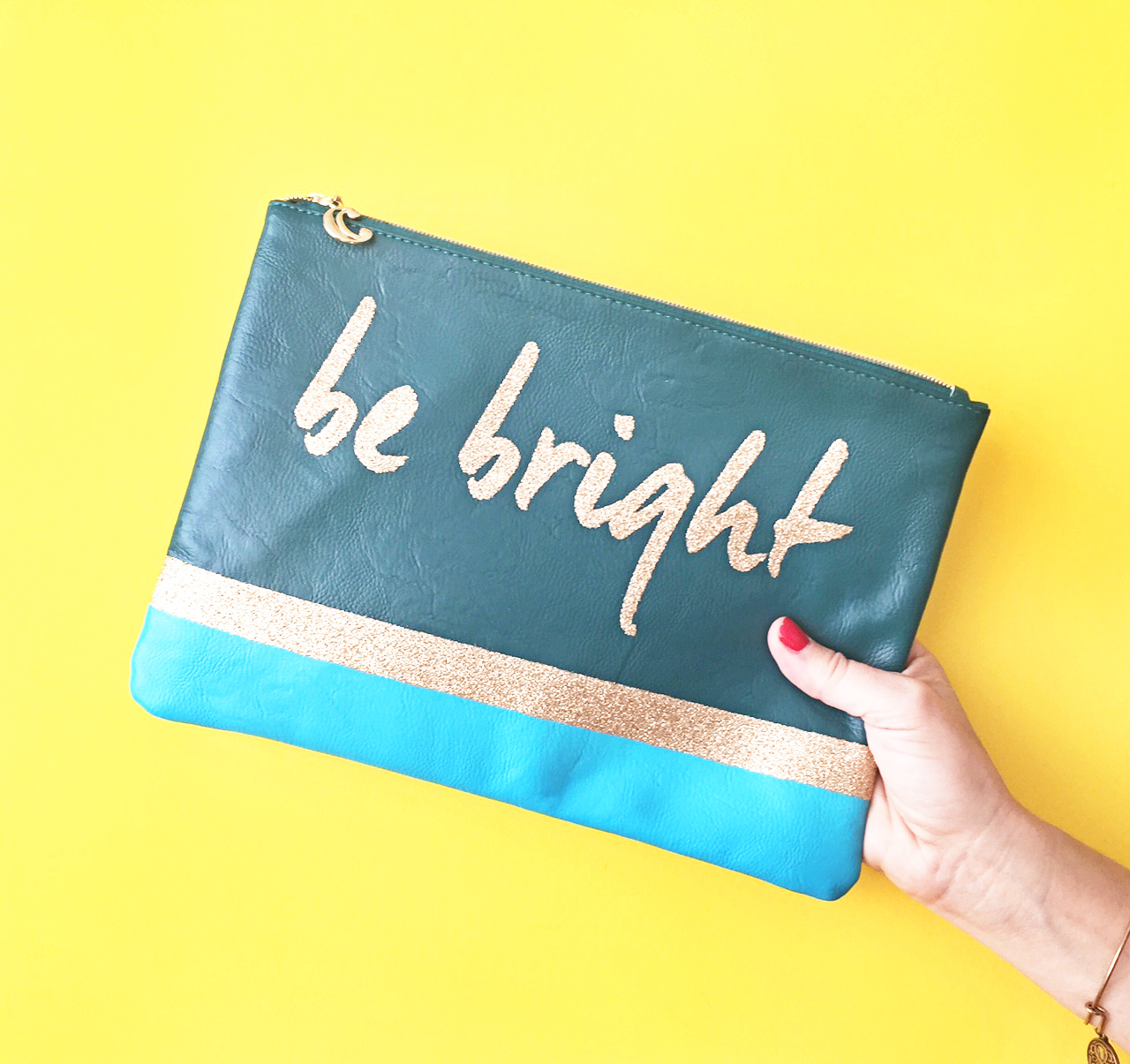 bright bag from Charming Charlies for holidays - Fabulistas