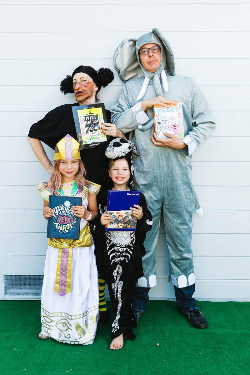 Family Halloween Costume: Our Favorite Book Characters! - Kara Kull